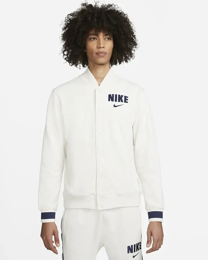 Nike Fleece Varsity Jacket