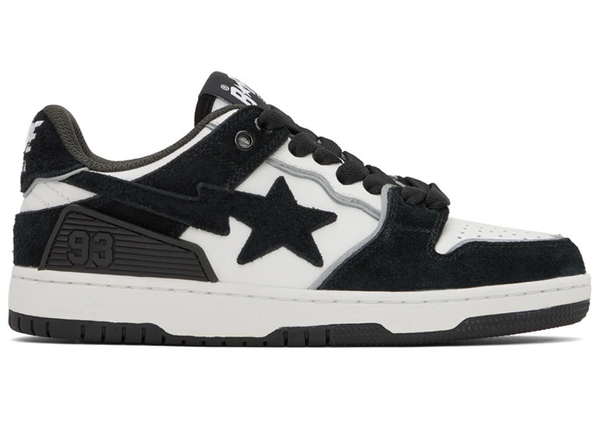 Bape Sta Sk8 Black/White