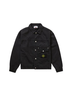 Supreme X Stone Island Denim Trucker Jacket
