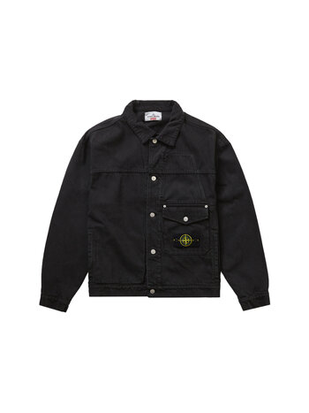 Supreme Stone Island Denim Trucker Jacket - Frontstreet