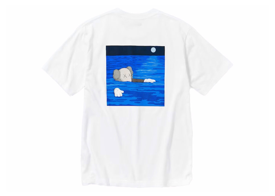 Kaws X Uniqlo Short Sleeve Artbook Cover T-shirt