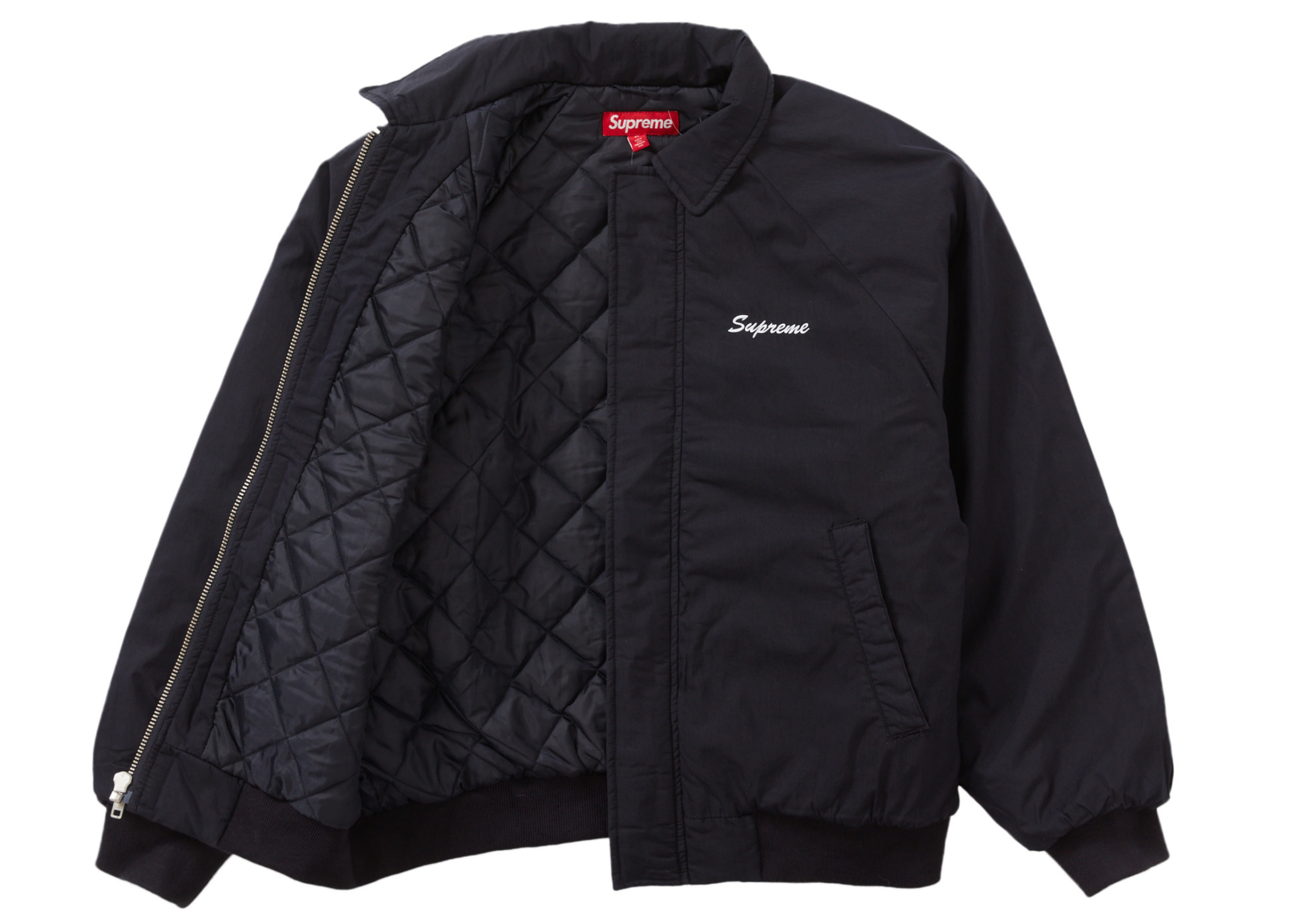 Supreme Peace Embroidered Work Jacket Navy