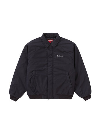 Supreme Peace Embroidered Work Jacket Navy