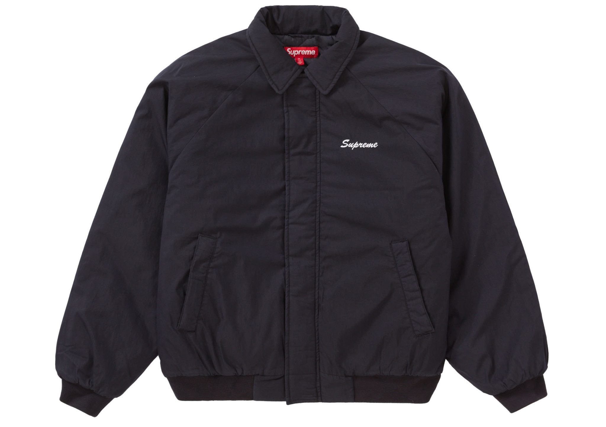 Supreme Peace Embroidered Work Jacket Navy - Frontstreet