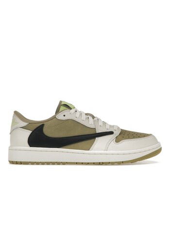 Jordan 1 Low Golf Travis Scott Neutral Olive