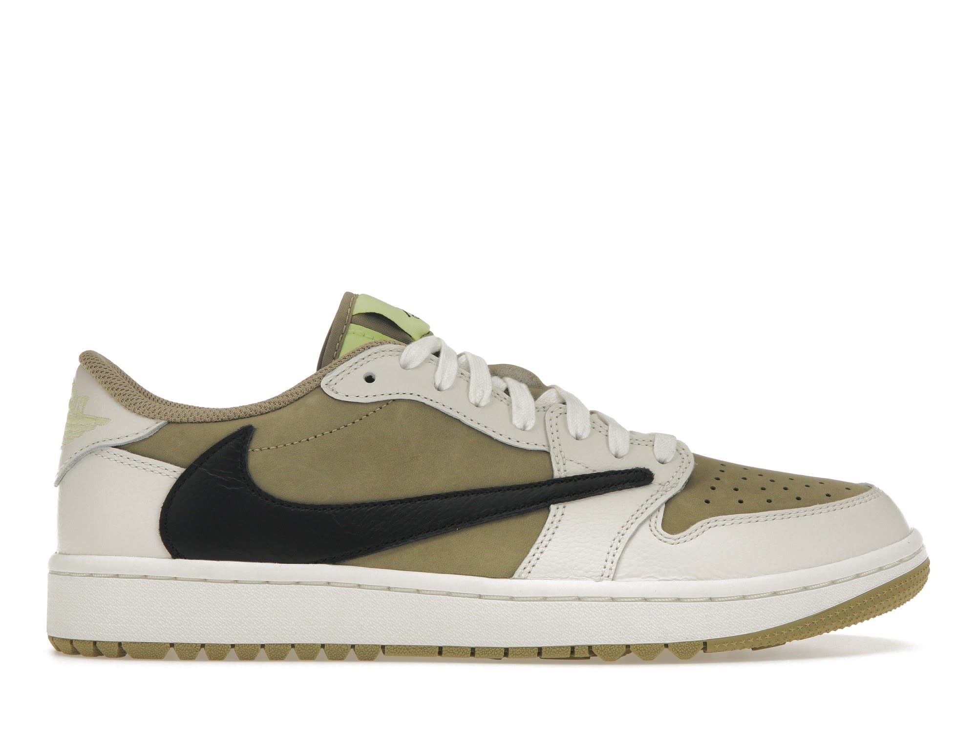 Jordan 1 Low Golf Travis Scott Neutral Olive