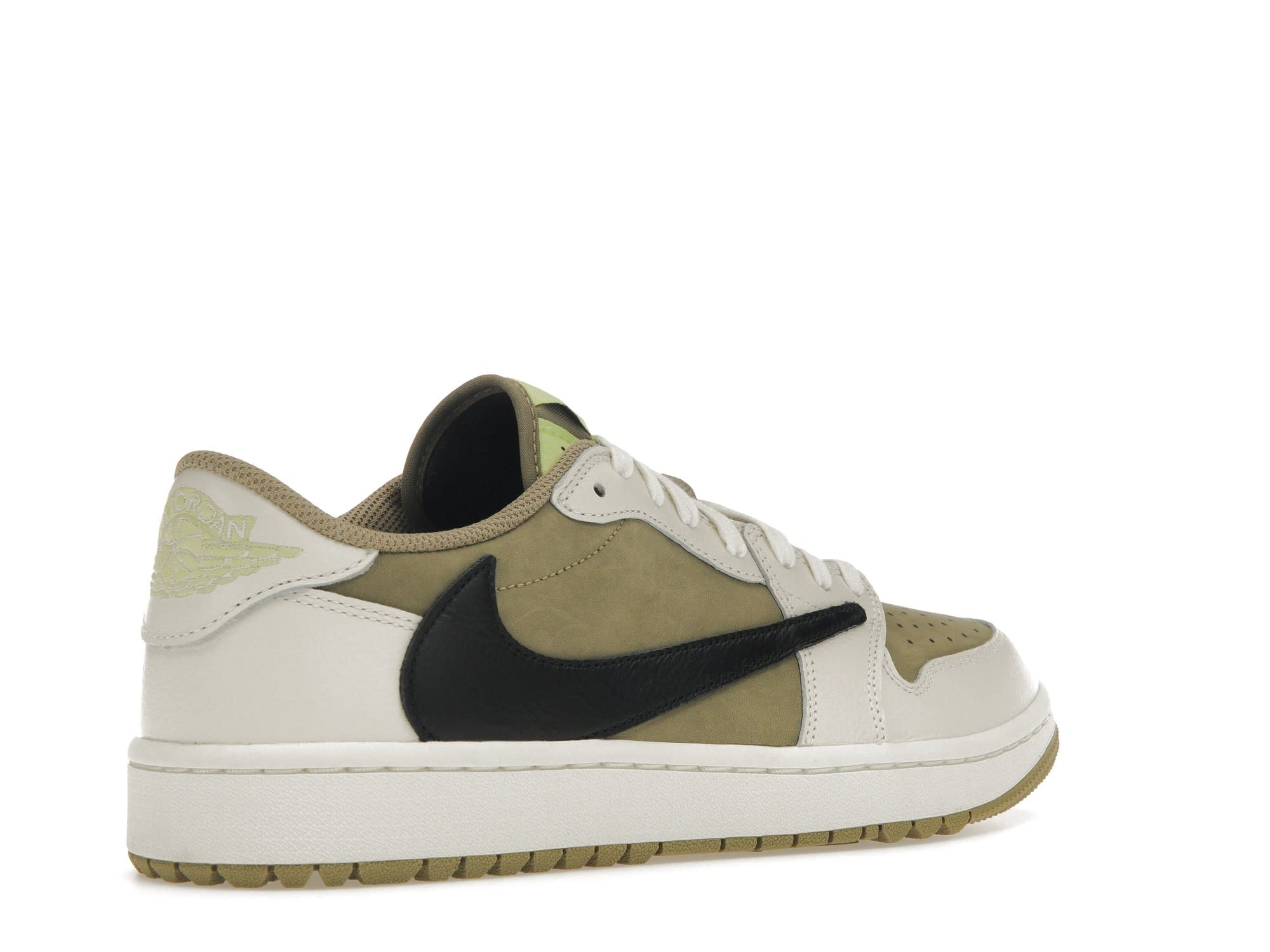 Jordan 1 Low Golf Travis Scott Neutral Olive