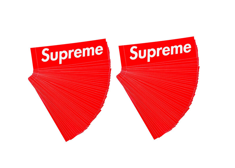 Supreme Box Logo Sticker