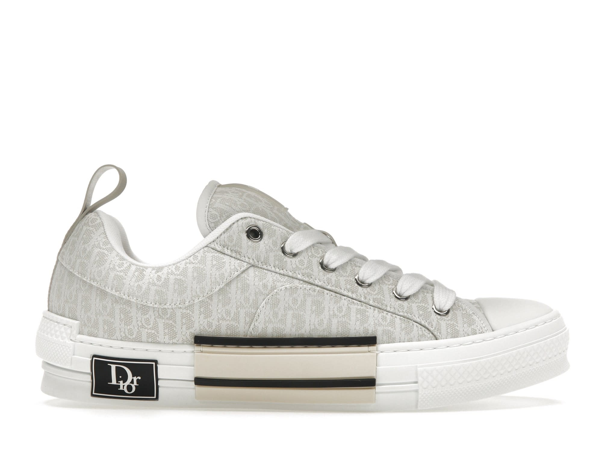 Dior Dior B23 Skater Low Top Cream Dior Oblique Jacquard