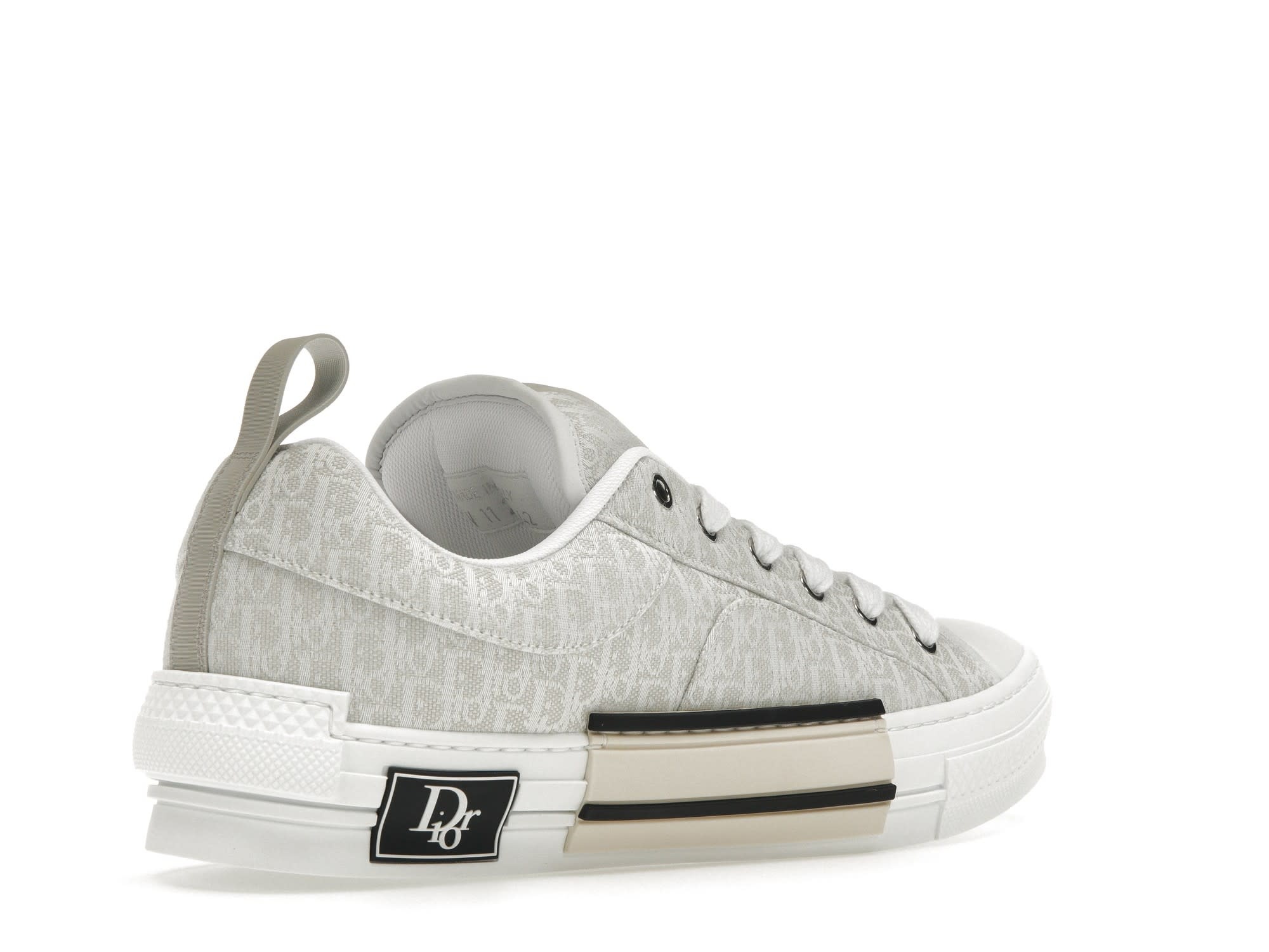 Dior Dior B23 Skater Low Top Cream Dior Oblique Jacquard