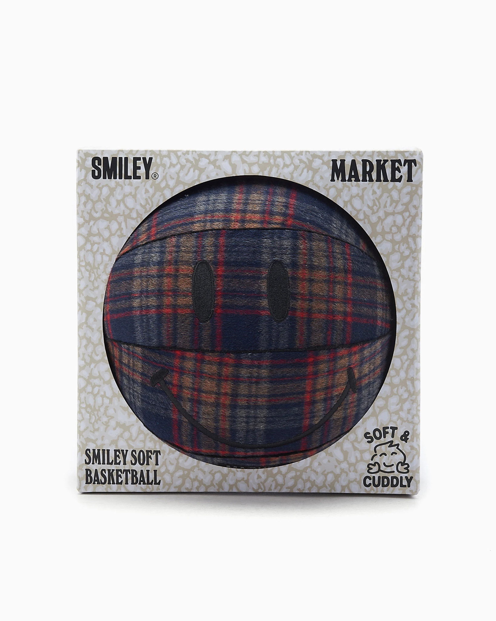 Market Smiley Soft Basketball Plaid