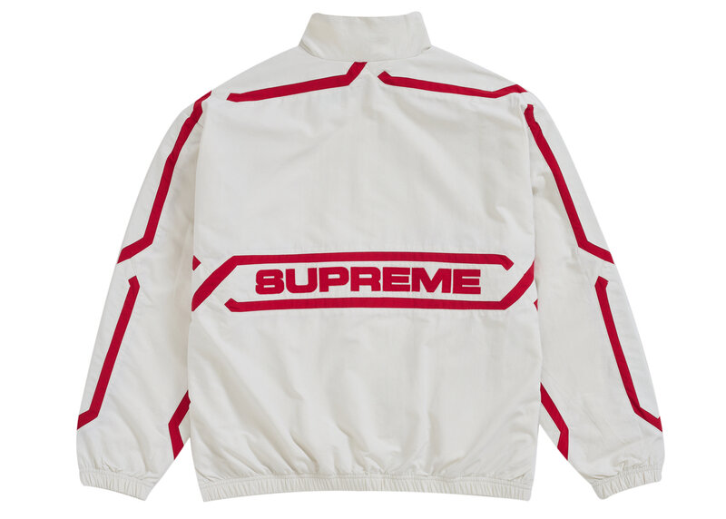 Supreme Inset Link Track Jacket Red