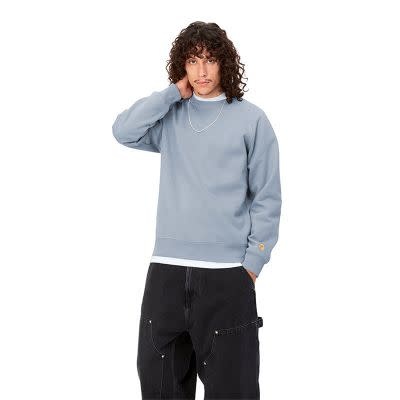 Carhartt Chase sweater Grey Blue