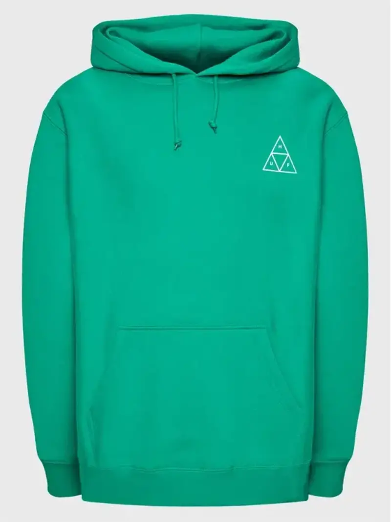 HUF Green Logo Hoodie