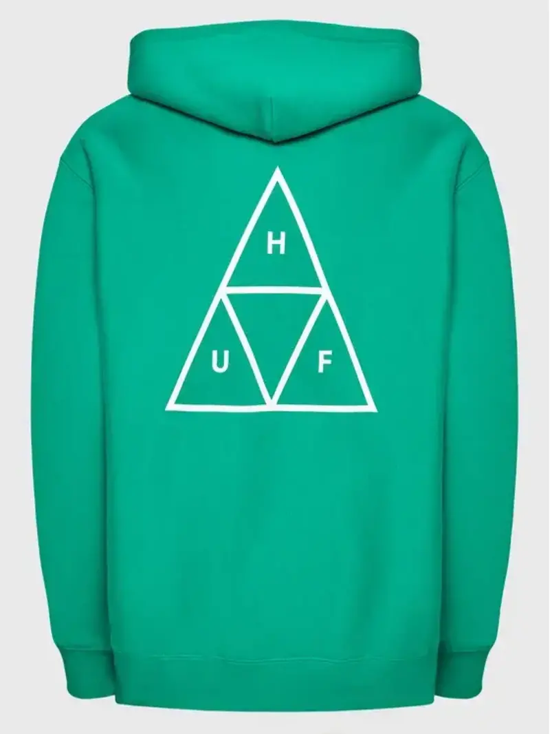 HUF Green Logo Hoodie