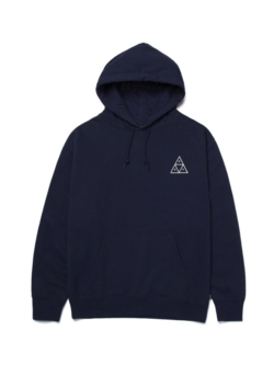 HUF Navy Logo Hoodie