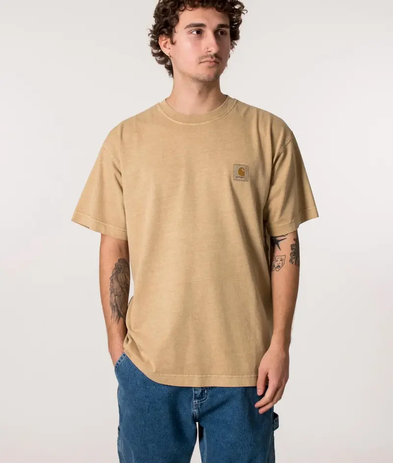 Carhartt WIP Relaxed Washes Brown Tee