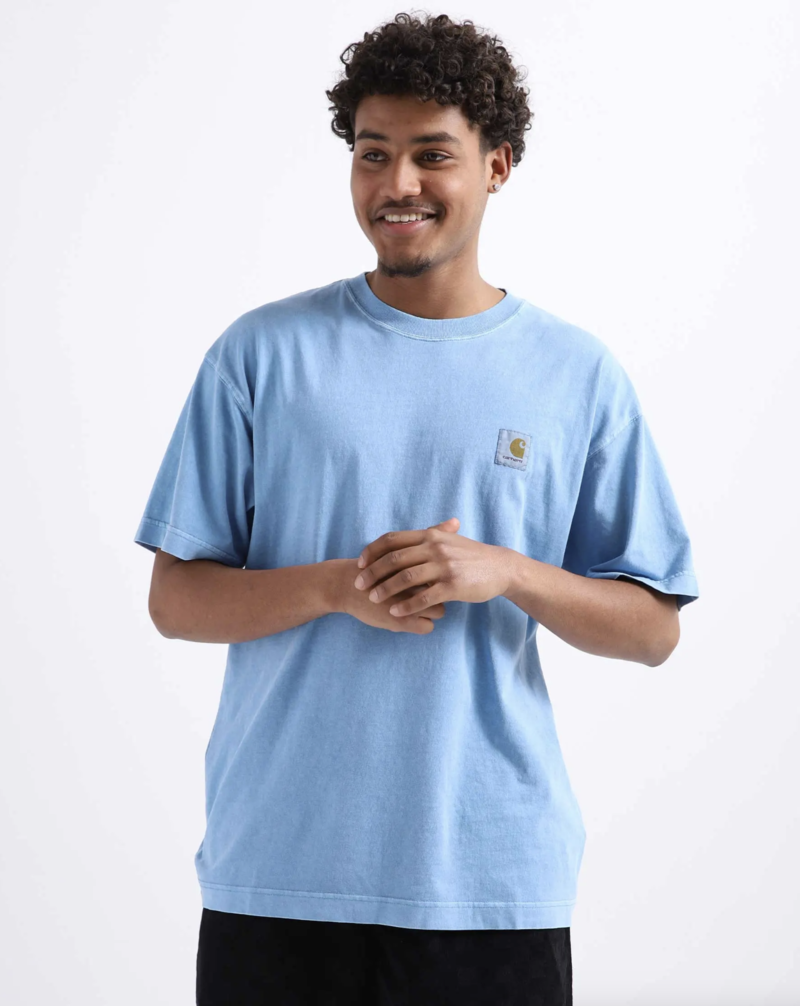 Carhartt WIP Relaxed Washed Blue Tee