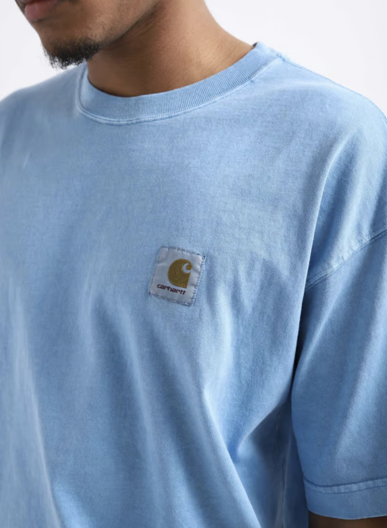 Carhartt WIP Relaxed Washed Blue Tee