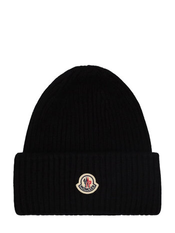 Moncler Ribbed Wool Beanie