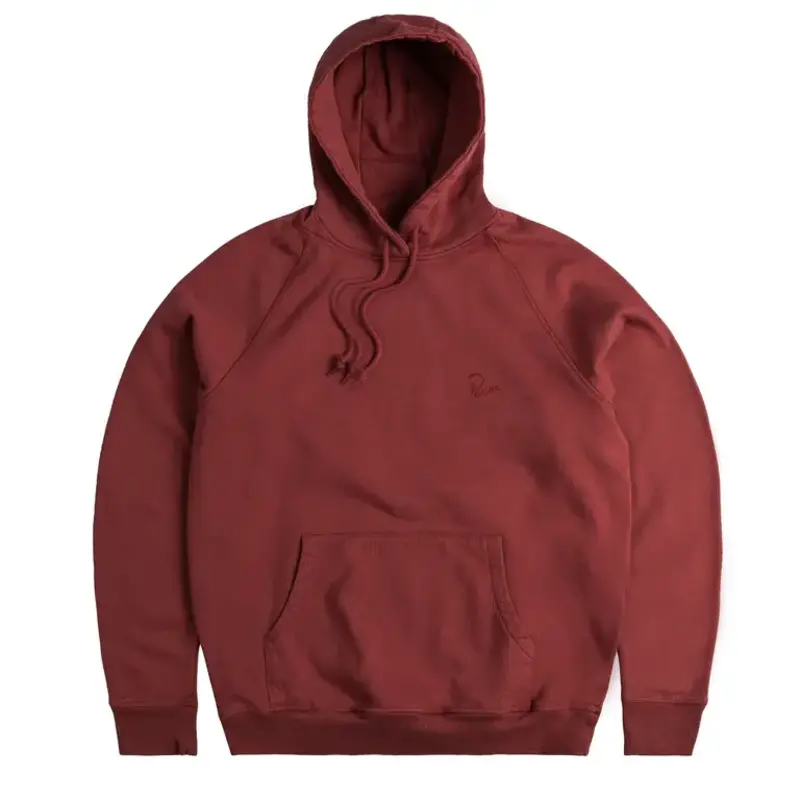 Parra Logo Brick Red Hoodie