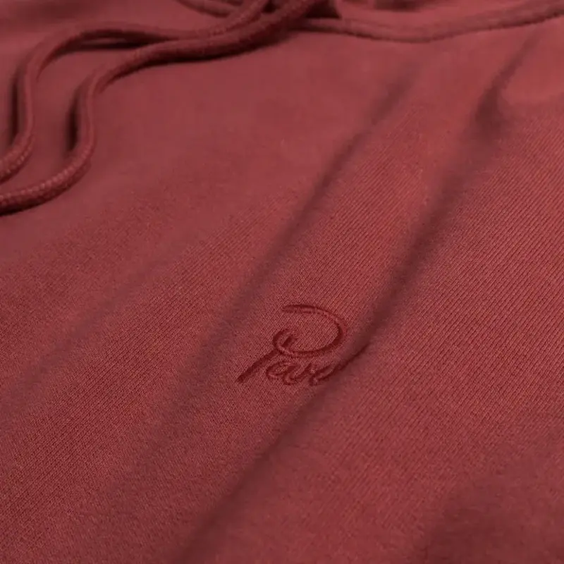 Parra Logo Brick Red Hoodie