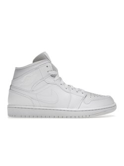 Jordan 1 Mid Triple White (2022/2023)