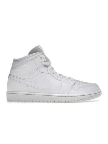 Jordan 1 Mid Triple White (2022/2023)