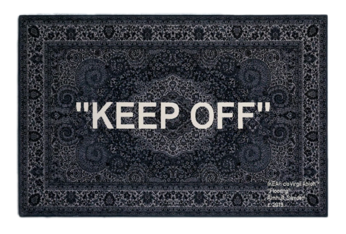 その他 Off-White Ikea Keep Off Rug X IKEA 