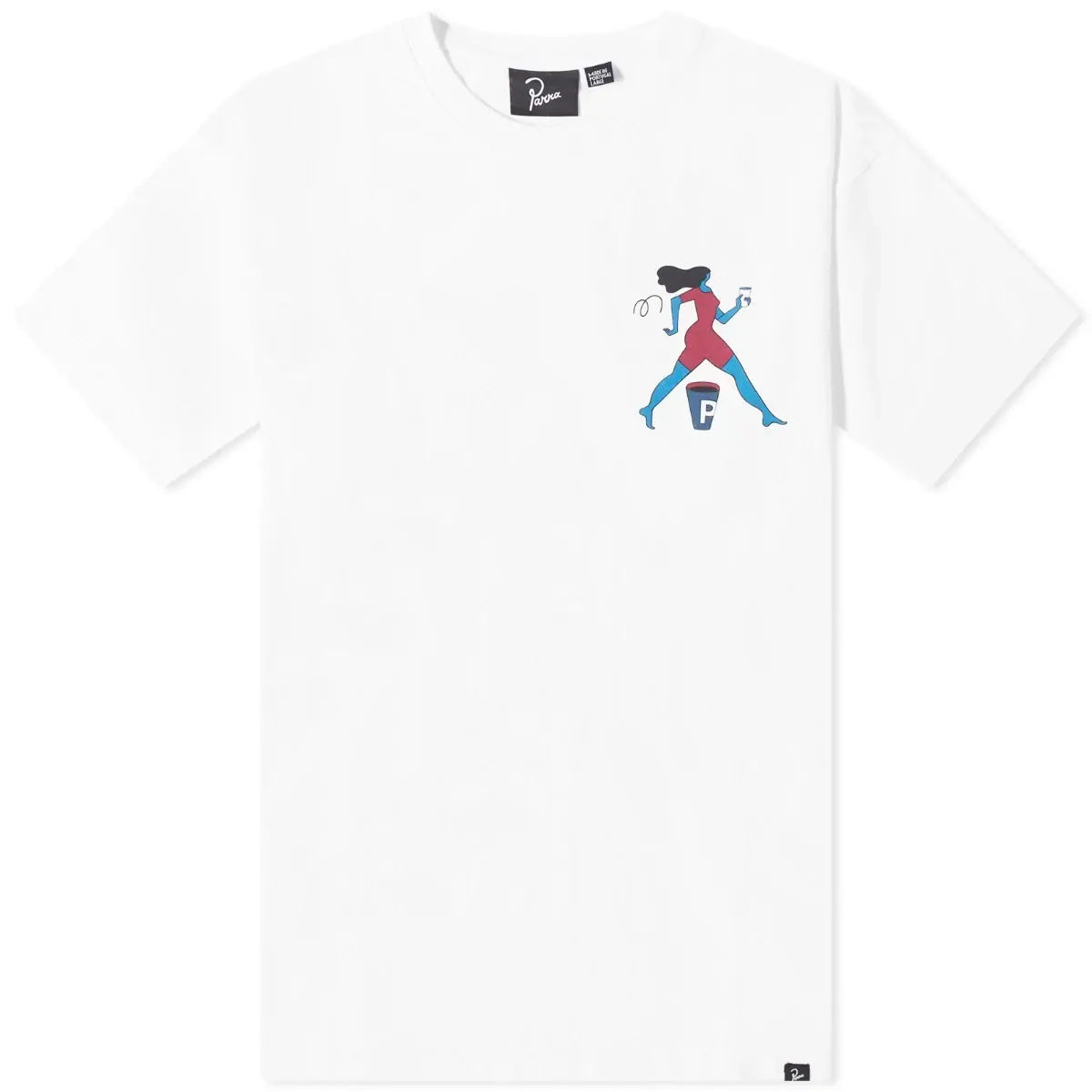 Parra Questioning Tee White
