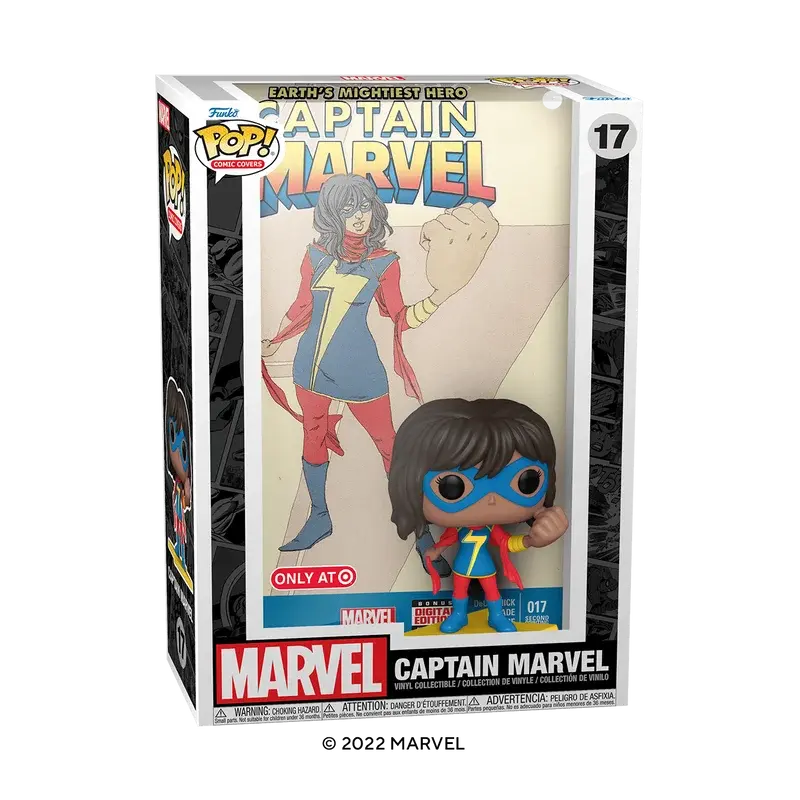 Funko Pop Comic Cover Captain Marvel