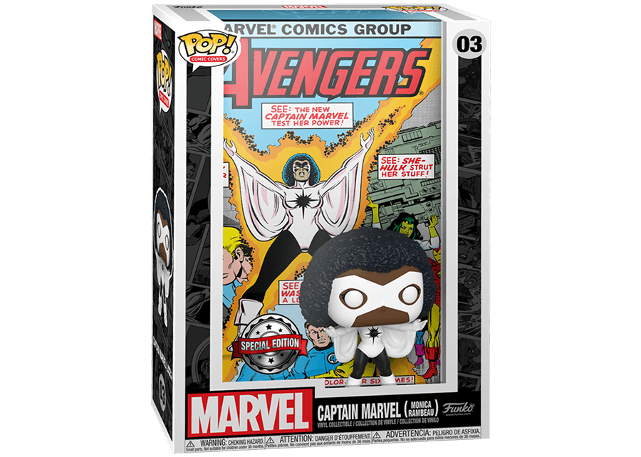 Funko Pop Comic Cover Captain Marvel (Monica Rambeau)