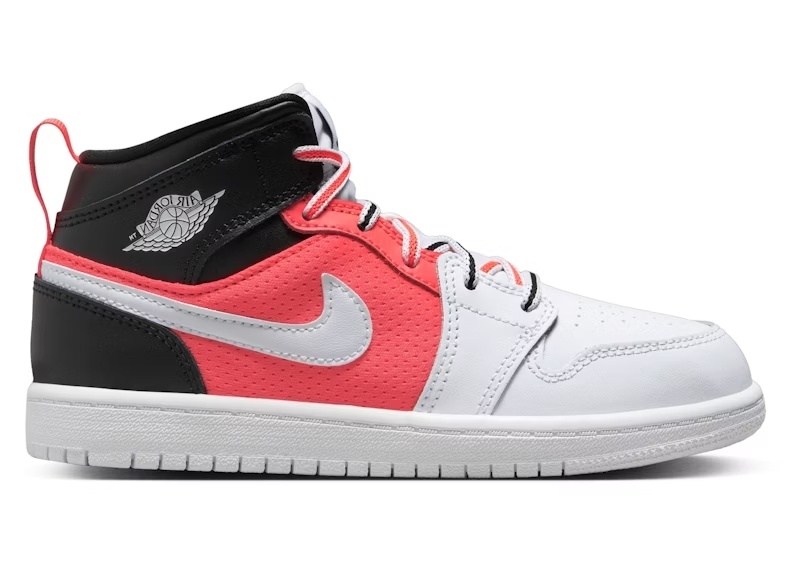 Nike Jordan 1 Mid SE Black Infrared  (PS)