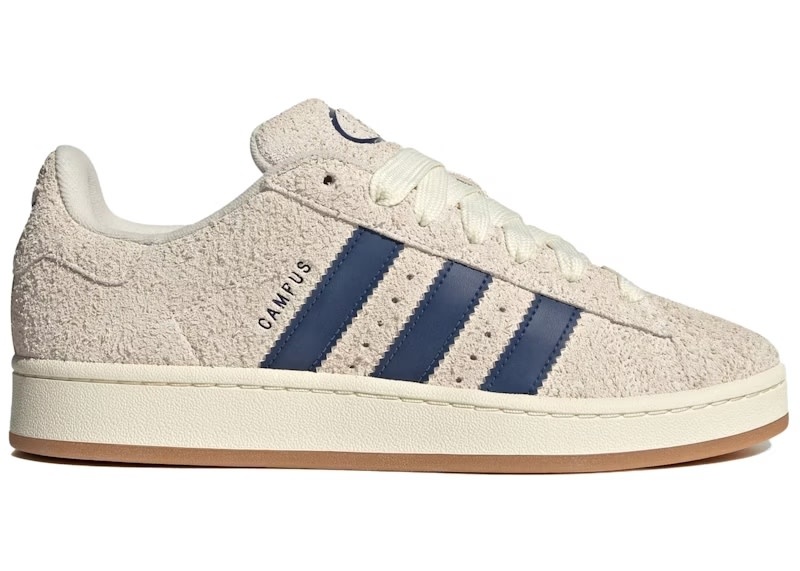 Adidas Campus 00s Crystal White Dark Blue