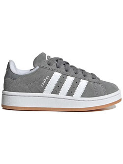 Adidas Campus 00's Grey Gum Elastic Lace (PS)