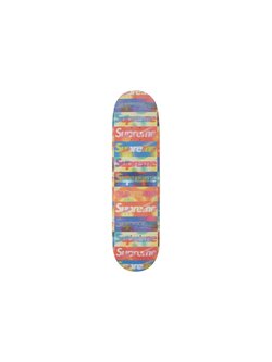 Supreme Distorted Logo Deck
