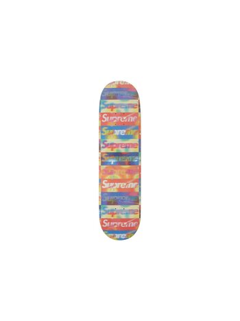 Supreme Distorted Logo Deck