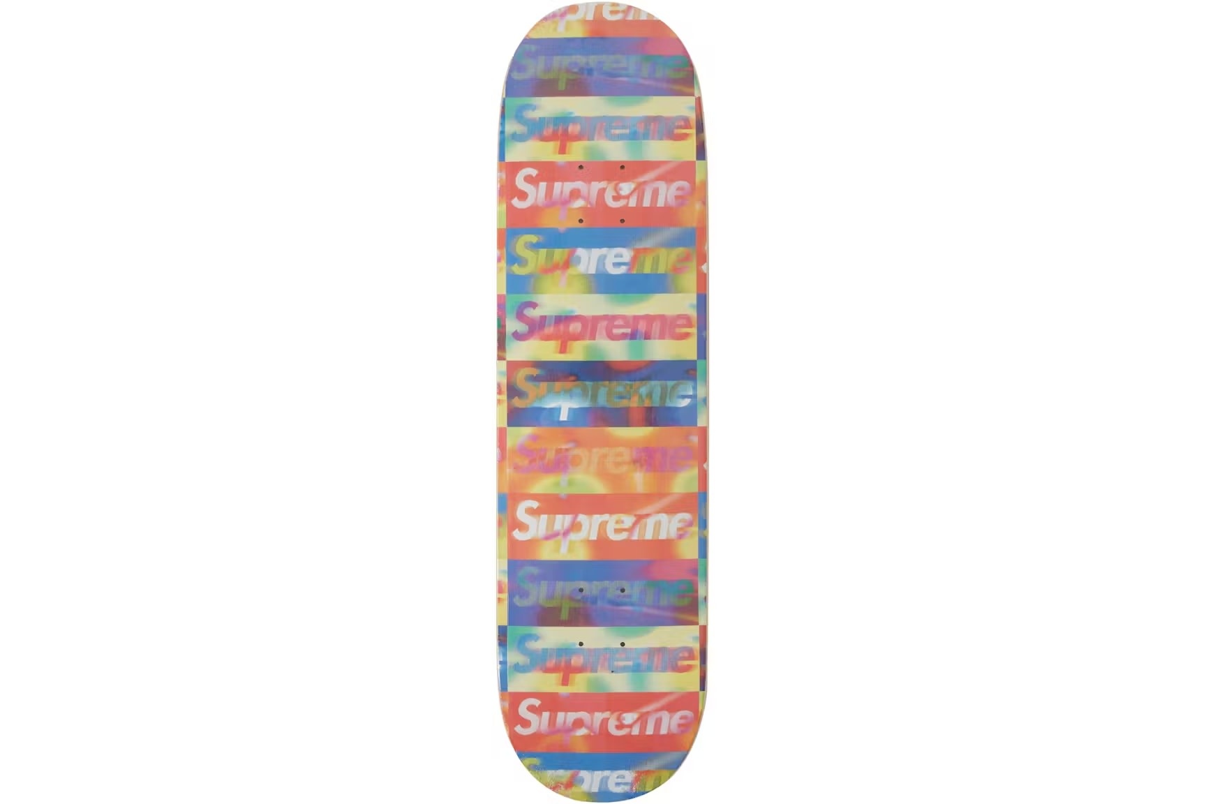 Supreme Distorted Logo Deck