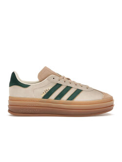 Adidas Gazelle Bold Magic Beige Collegiate Green