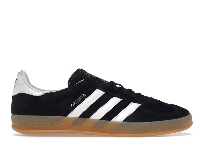 Adidas gazelle Indoor Black White Gum