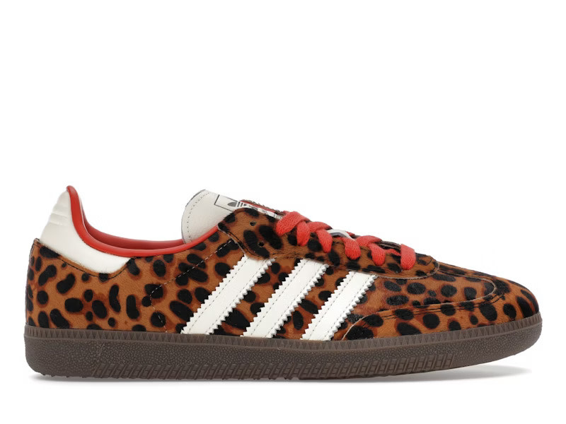 Adidas Samba OG Preloved Red Leopard
