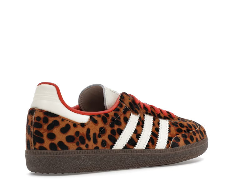 Adidas Samba OG Preloved Red Leopard