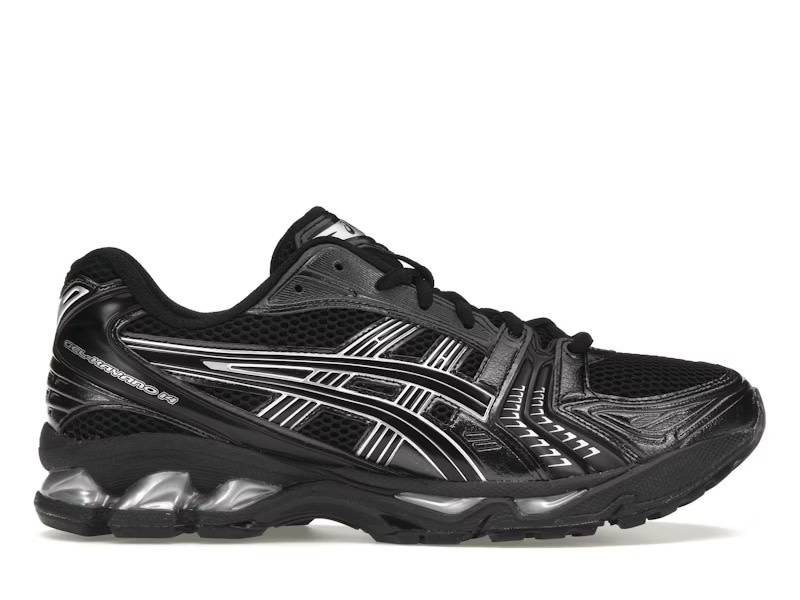 Asics Gel-Kayano 14 Black Pure Silver