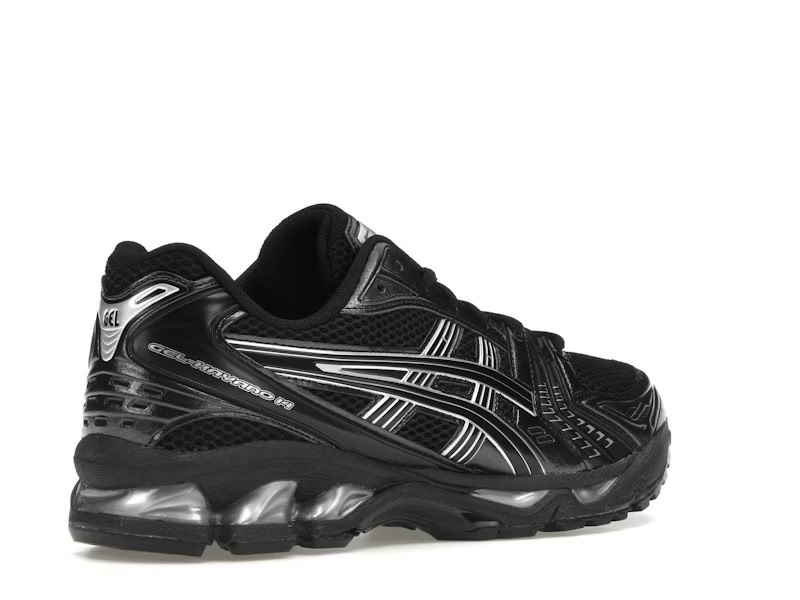 Asics Gel-Kayano 14 Black Pure Silver