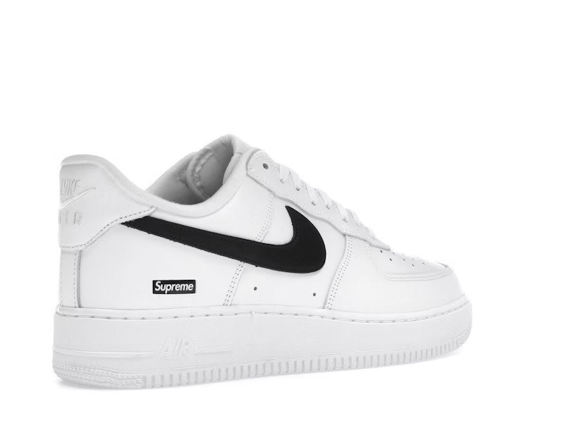 Air Force 1 Low Supreme White Black - Frontstreet