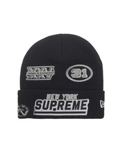 帽子 Supreme x New Era Football Beanie Black X New Era Football Beanie Black - Frontstreet