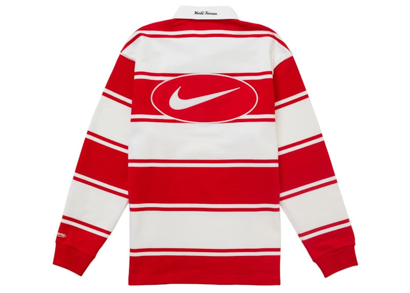 Supreme Stripe Rugby Red