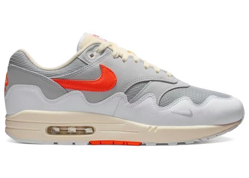 Nike Air Max 1 White Hyper Crimson
