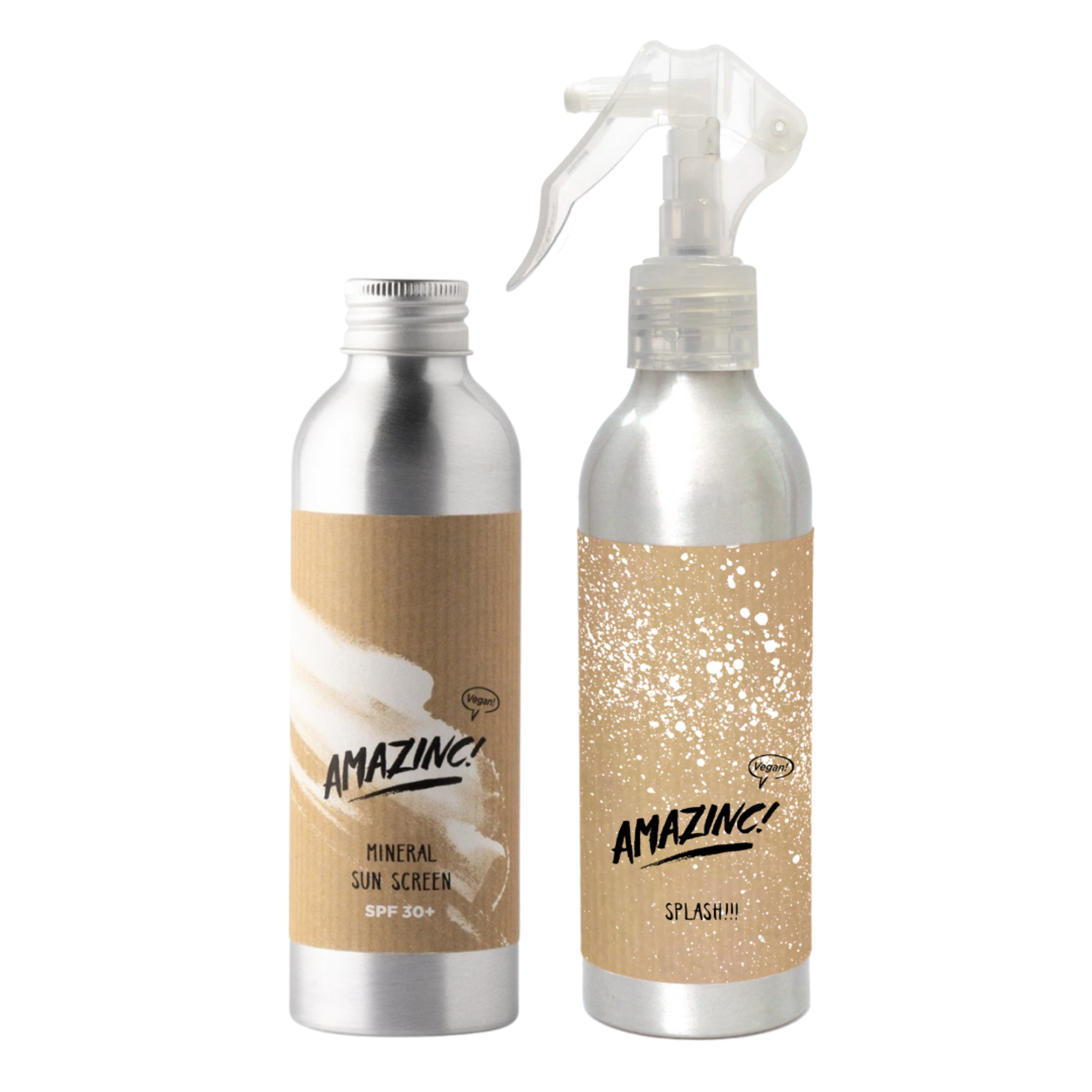 Amazinc! Combi pack: Mineral Sunscreen SPF30 and Splash Aftersun