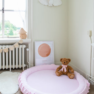 Moje Speelnest Soft Velvet Light Pink 120Cm